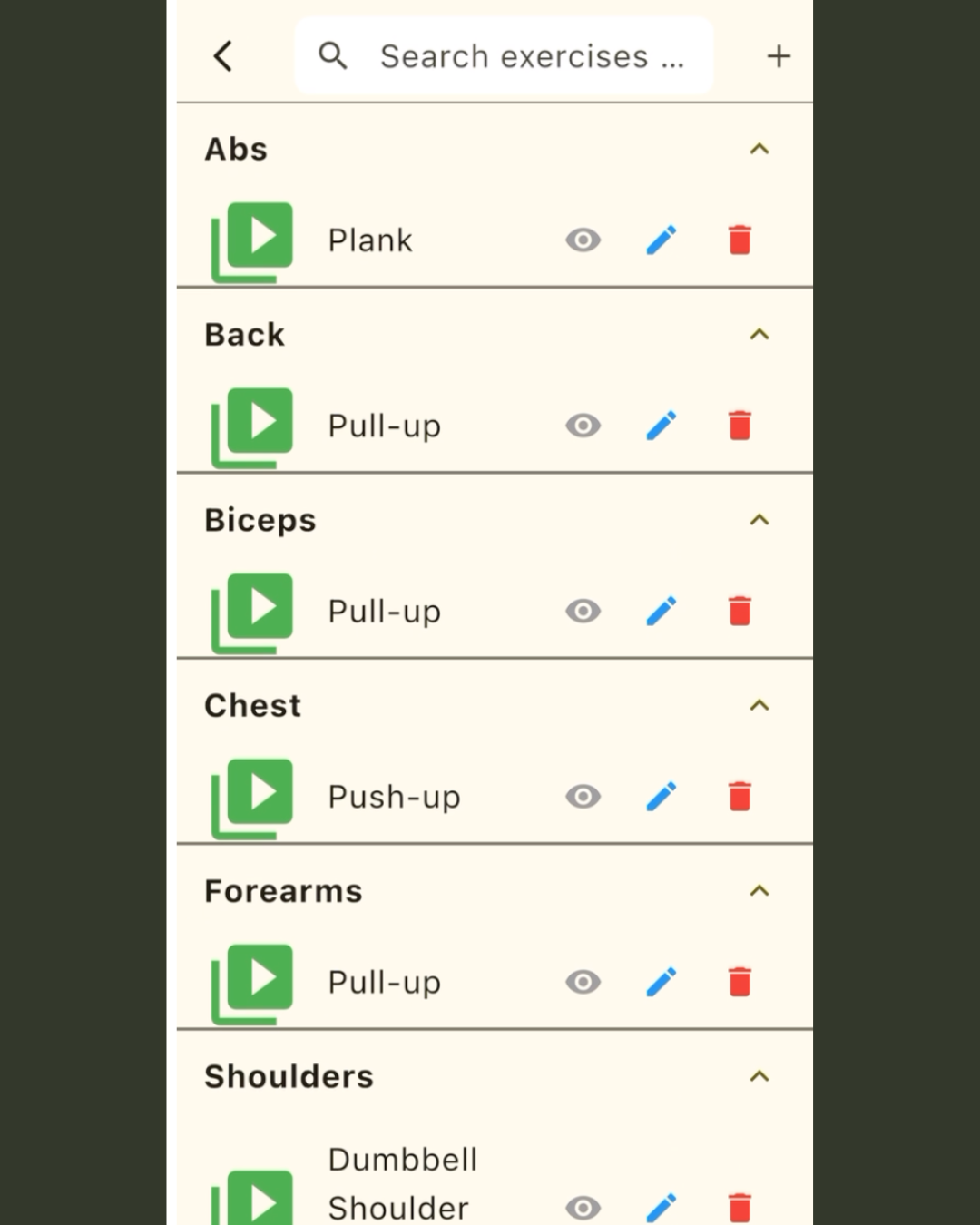 Personal Trainer App